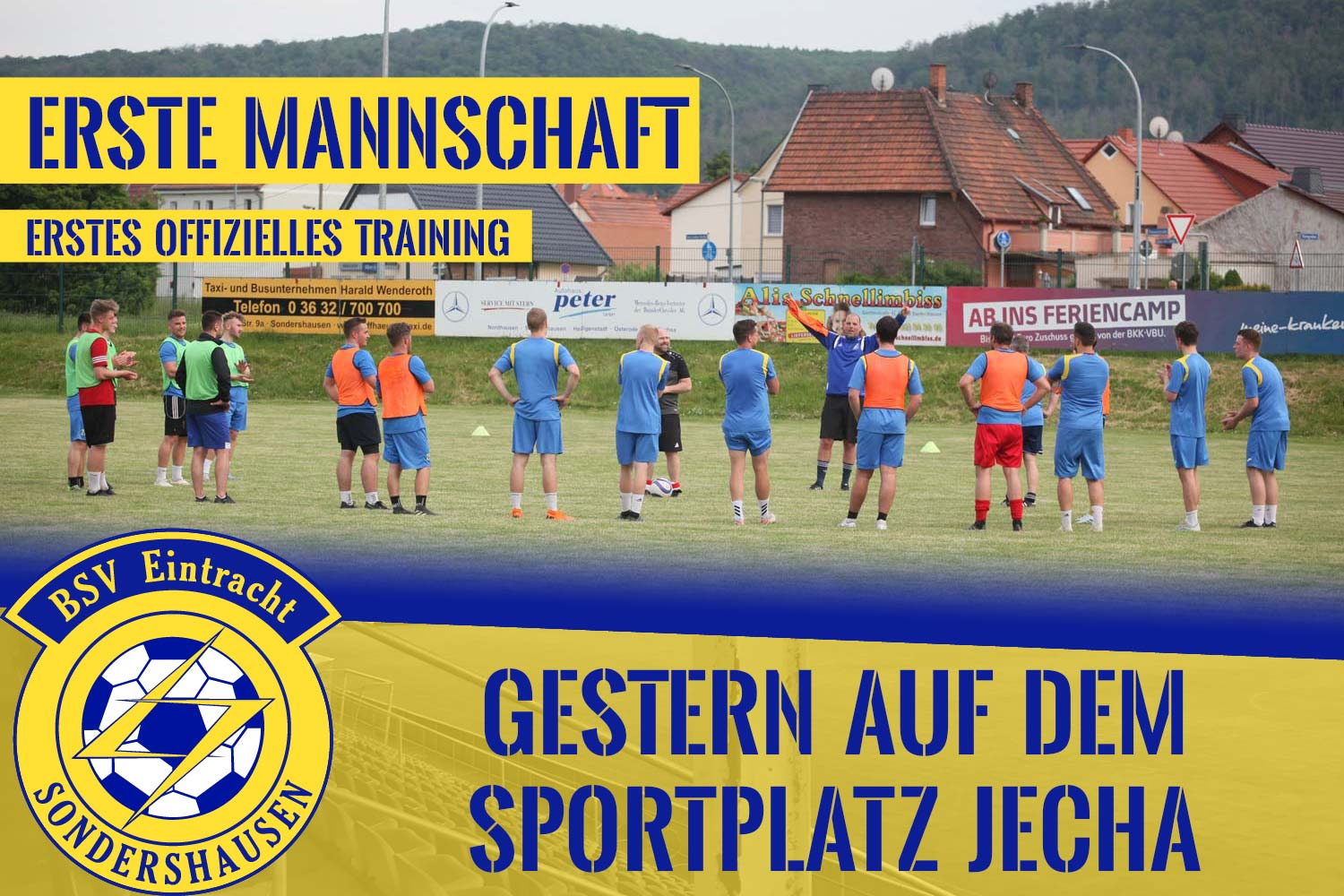 Aufnäher BSV Eintracht SondershausenThüringen LigaKyffhäuserkreis 