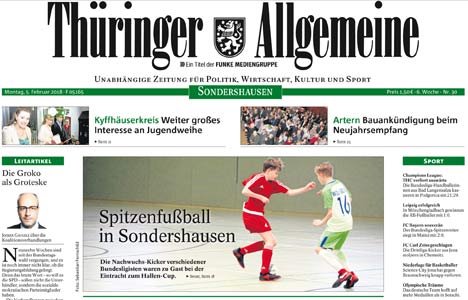 Thüringer Allgemeine vom 05.02.2018