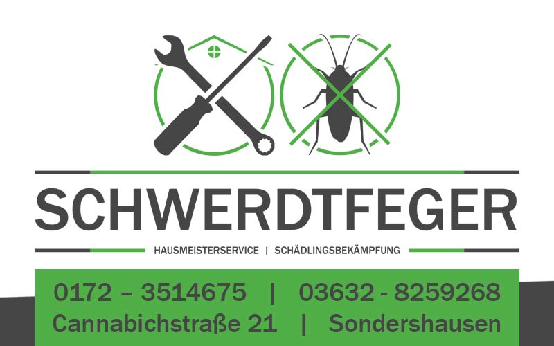 Hausmeister Schädling Sondershausen Schwerdtfeger